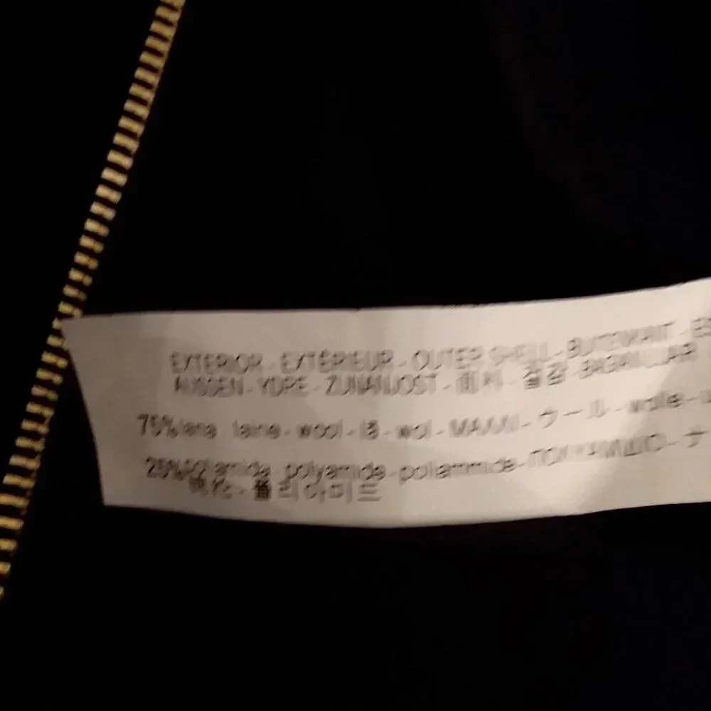 Zara Women Navy Blue Hooded Trench Coat
